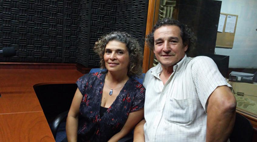 Eduardo Migliónico y Alejandra Weigle  Grupo Babilonia: “Los descreídos” es una especie de circo encallado en la arena, perdido en el tiempo”