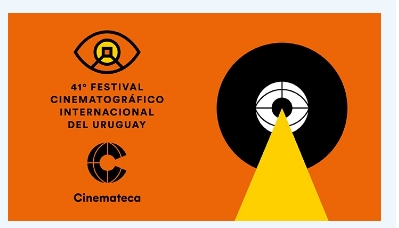 Portada de 41 Festival Cinematográfico del Uruguay.  Programación Life Alfabeta.