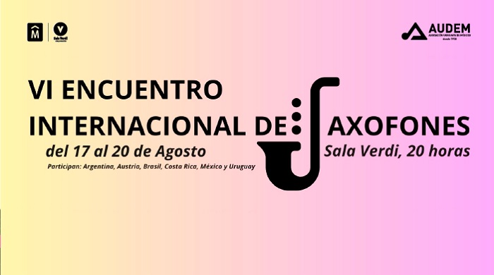 Sexto encuentro internacional de saxofones &#8211; AUDEM