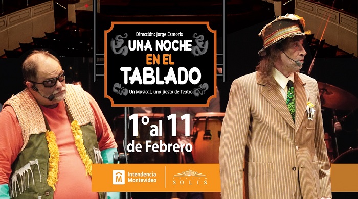 Portada de Una noche en el tablado