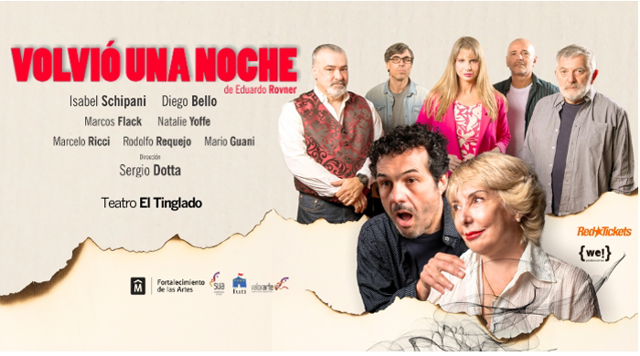 Portada de Volvió una noche
