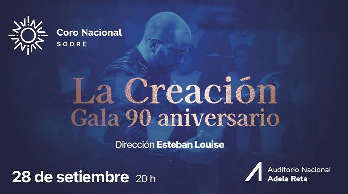 Portada de CORO NACIONAL &#8211; La creación. Gala 90º aniversario