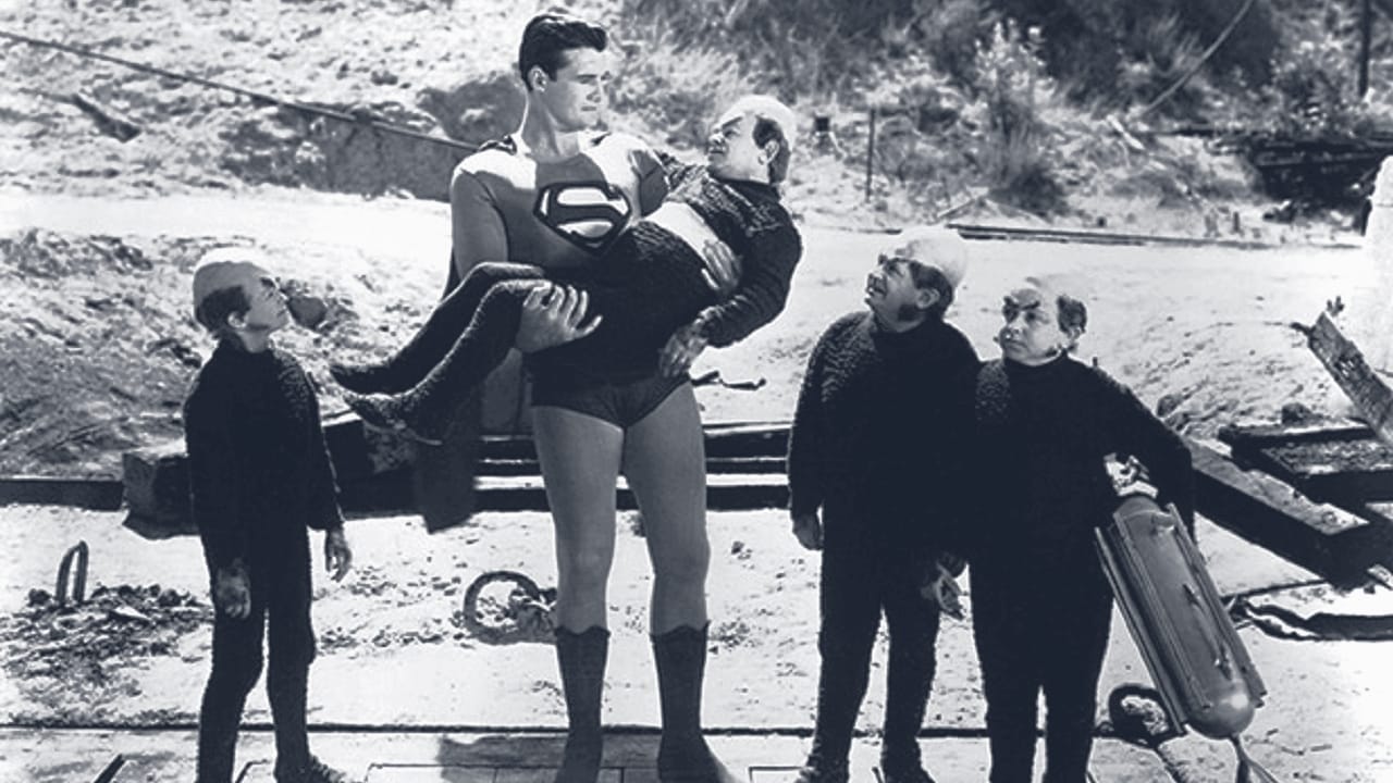 Portada de Superman y los hombres topo